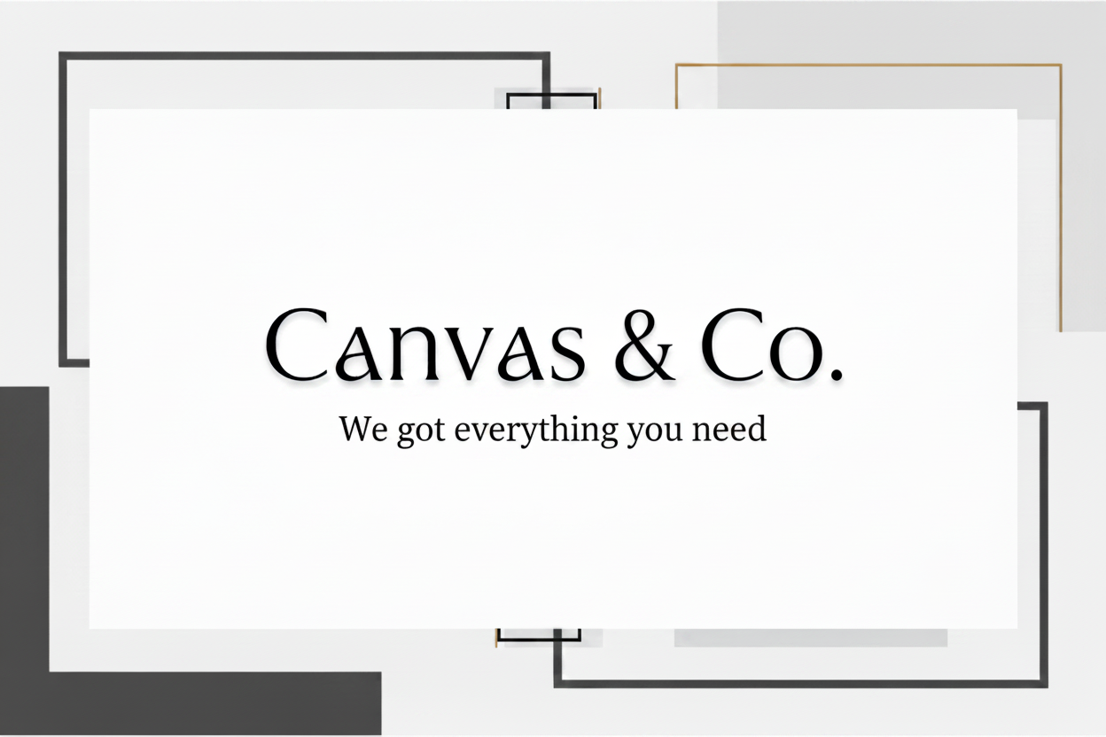 Canvas & Co. Hero Banner with Subtitle